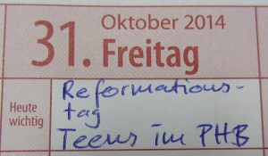 Datum Reformationstag